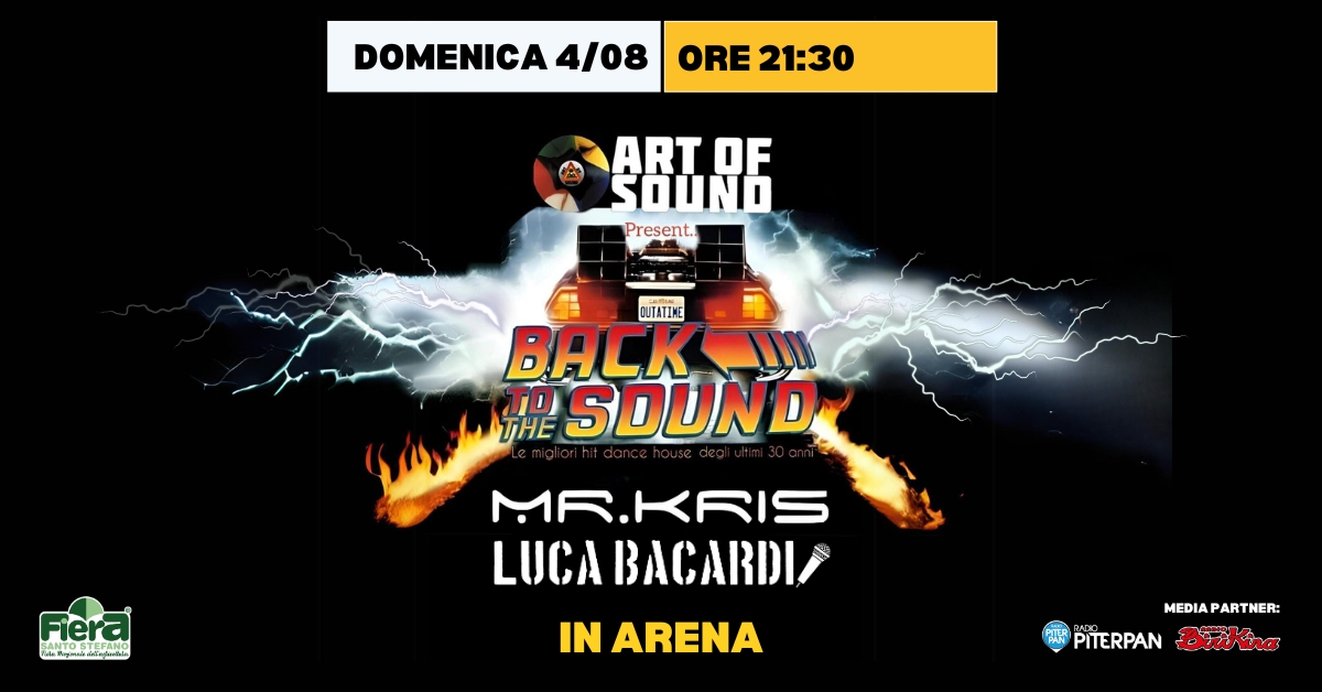 Art of Sound | Mr Kris DJ e Luca Bacardi Vocalist – Back to the Sound