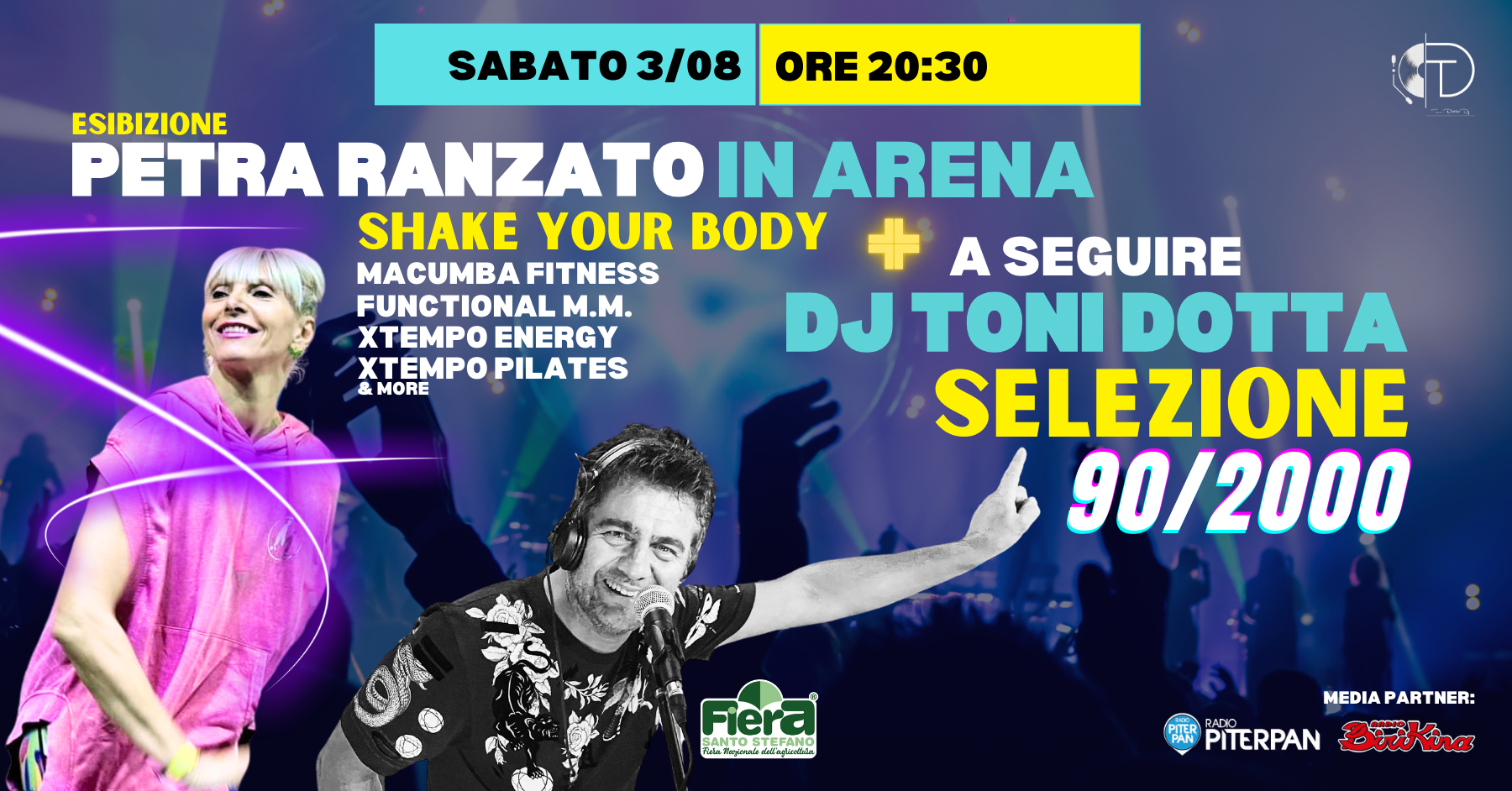 Petra Ranzato – Shake your Body e DJ Toni Dotta – Selezione 90/2000